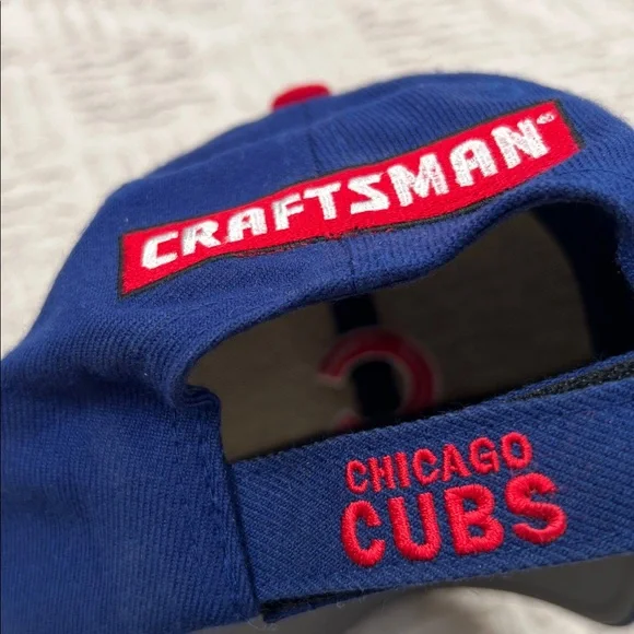 Vintage Chicago Cubs Craftsman wool blend baseball cap hat, New unworn condition